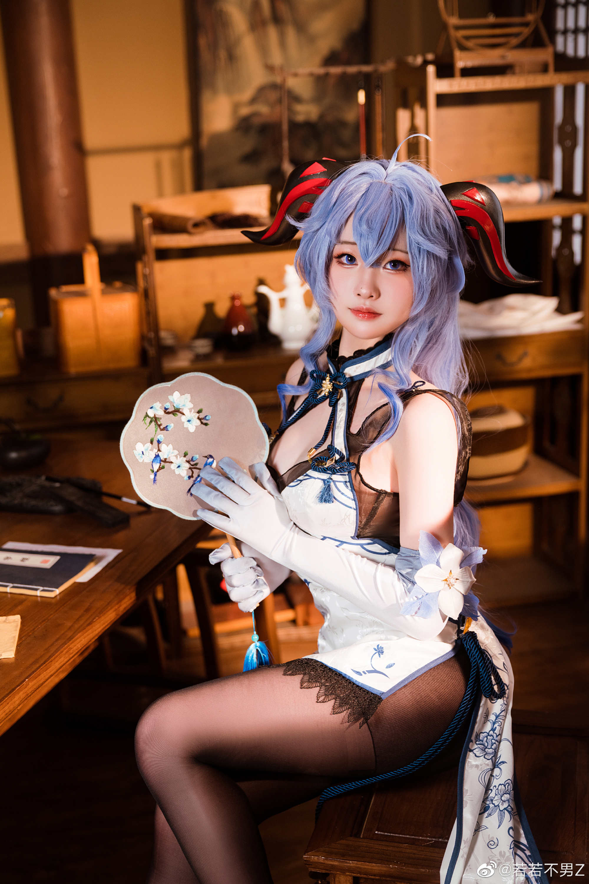 《原神》甘雨cosplay欣赏@若若不男Z