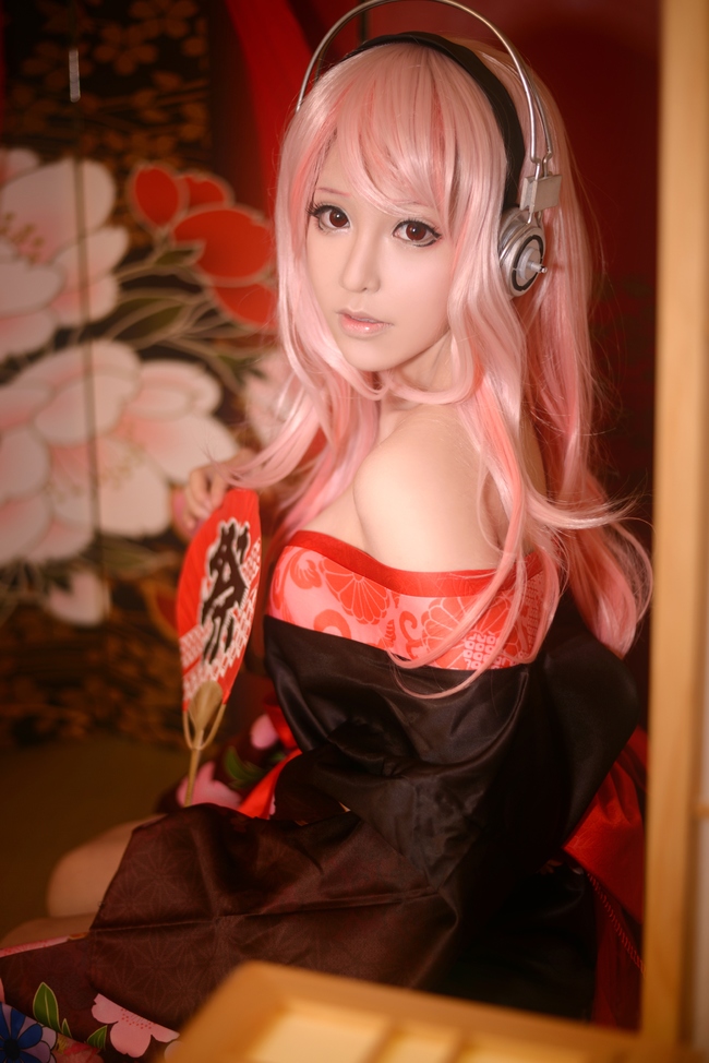 [cosplay]索尼子和服(⊙o⊙)[二次元cos]