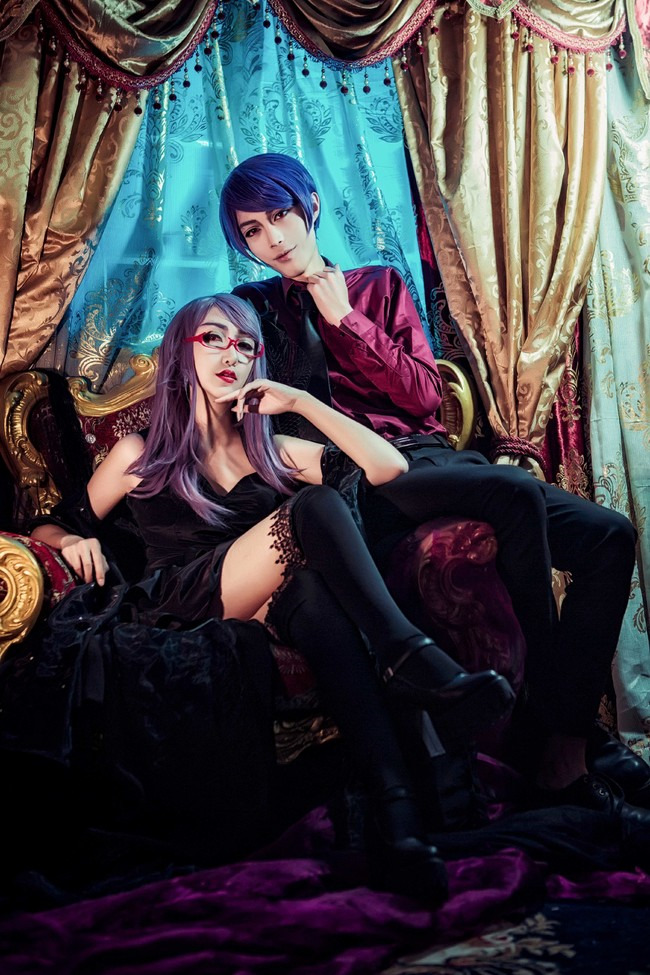 [cosplay]东京食尸鬼 双食变态组【ED插图版】[二次元cos]