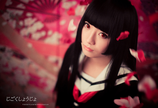 [cosplay]地狱少女–爱酱[二次元cos]