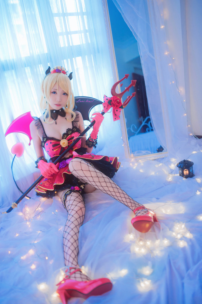 [cosplay]《LOVE LIVE！》绚濑绘里 小恶魔觉醒[二次元cos]