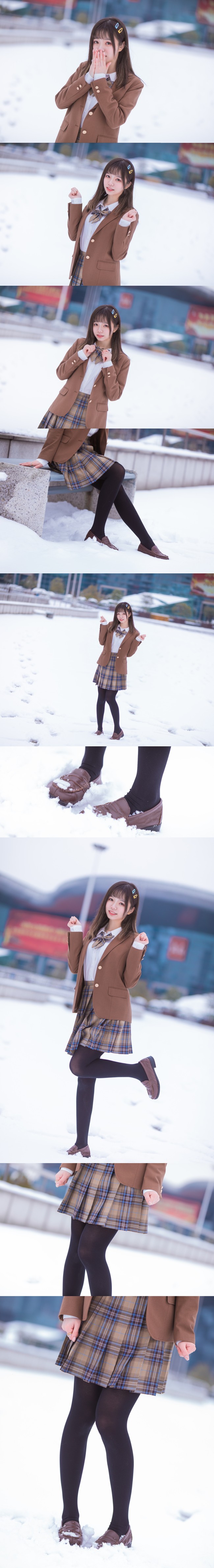 [cosplay]之前雪景的场照[二次元cos]
