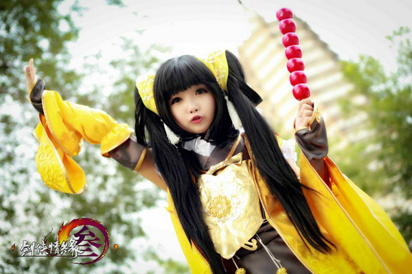 [cosplay]藏剑糖葫芦，激萌小师妹[二次元cos]