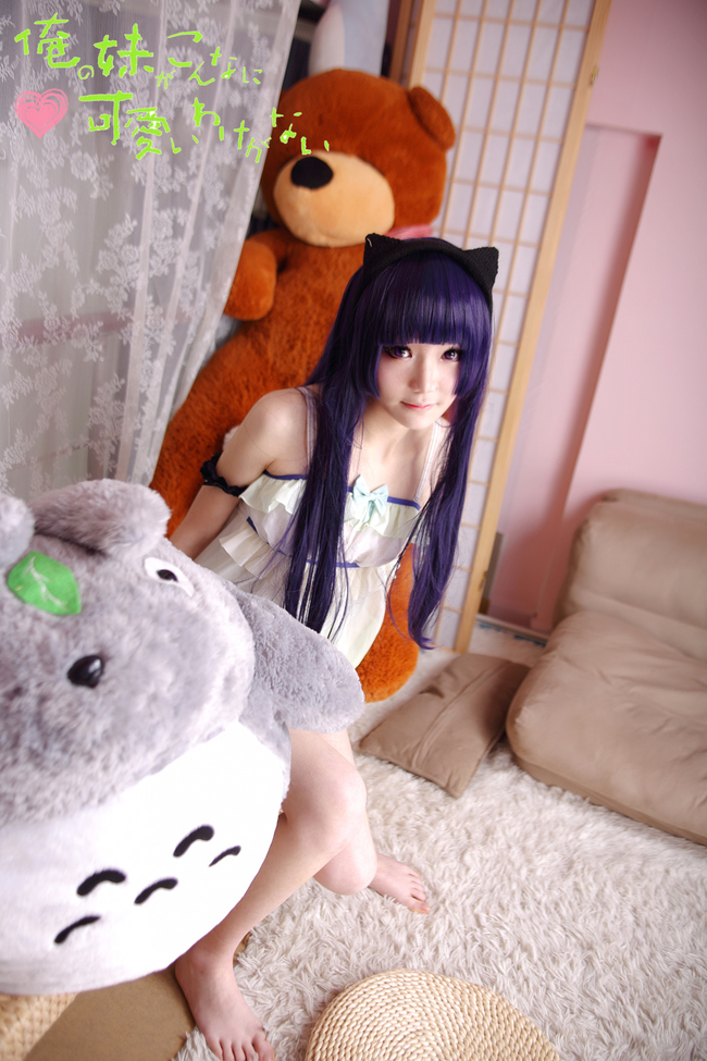 [cosplay]黑猫酱的清晨~黑猫睡衣ver.[二次元cos]