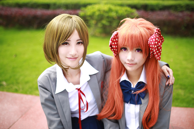 [cosplay]月刊少女野崎君 佐仓千代&amp;濑尾结月[二次元cos]
