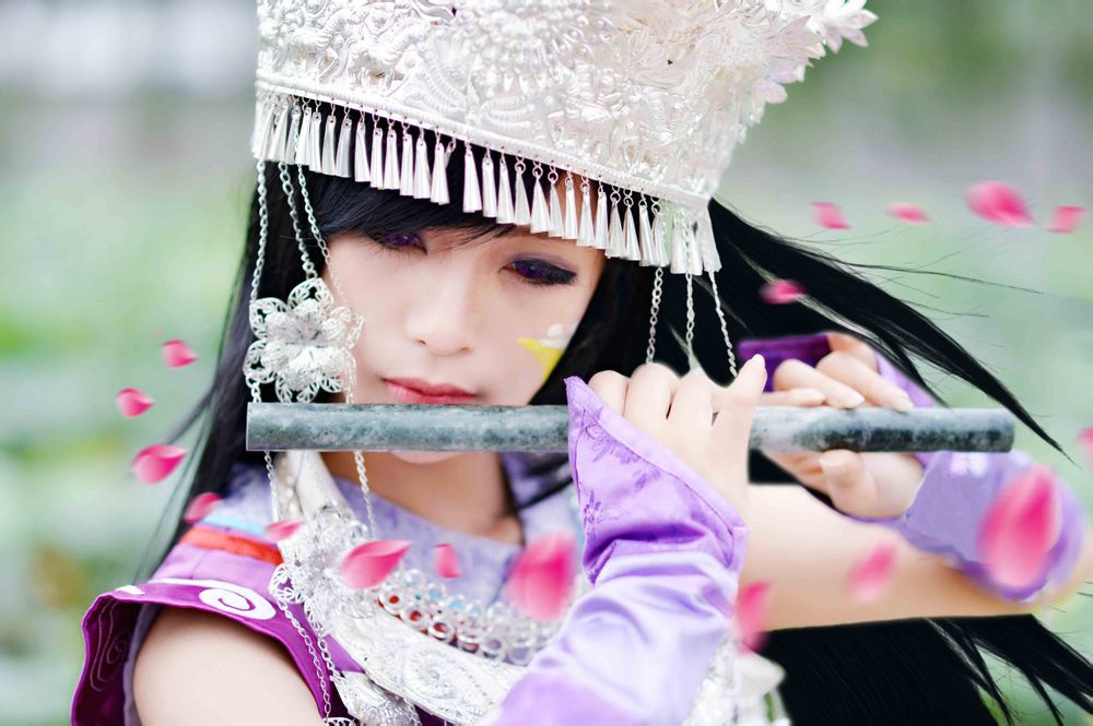 [cosplay]蜀山石兰——虞，就是天上的小雨[二次元cos]
