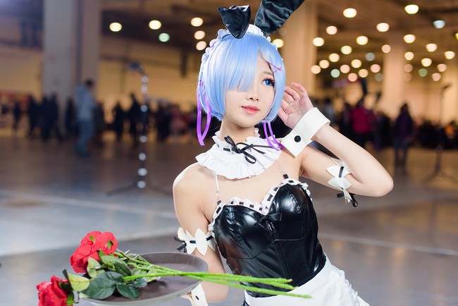 [cosplay]蕾姆兔女郎~[二次元cos]