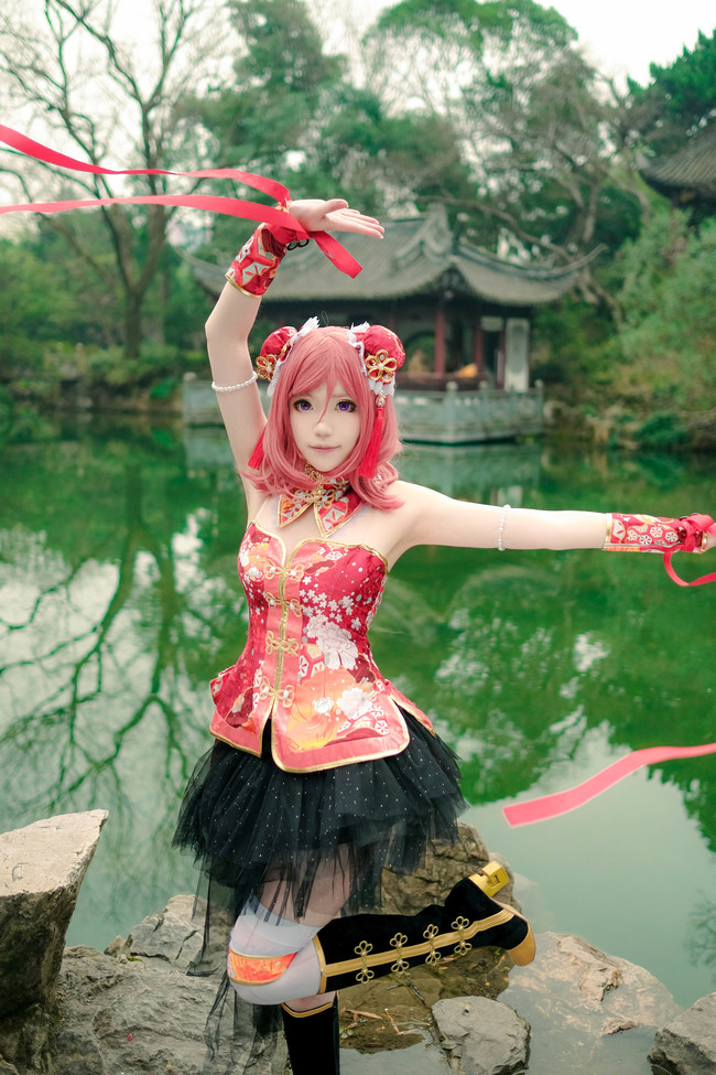 [cosplay]西木野真姬旗袍觉醒[二次元cos]