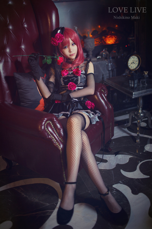 [cosplay]万圣节哥特风鬼灯真姬Maki[二次元cos]