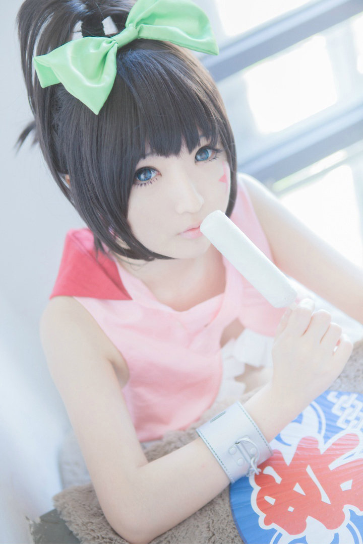 [cosplay]《天才麻将少女》国广一精美COS[二次元cos]