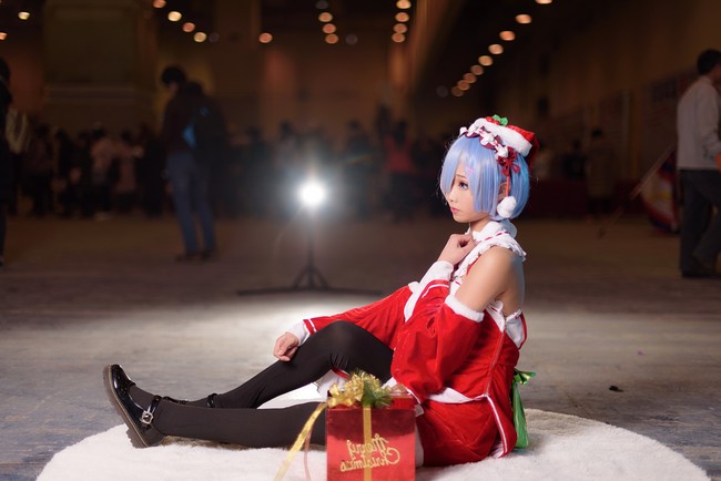 [cosplay]圣诞蕾姆场照[二次元cos]