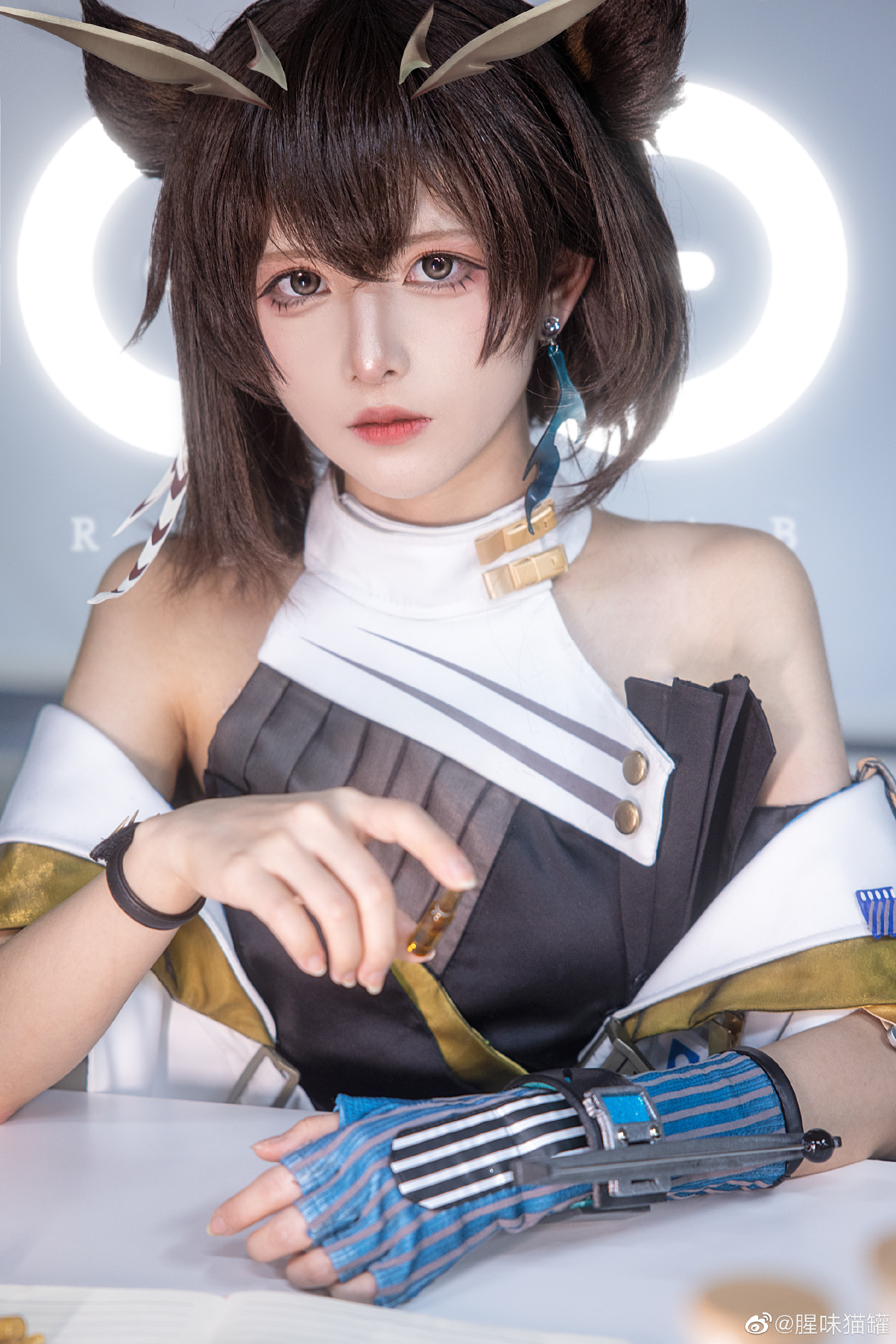 《明日方舟》淬羽赫默cosplay欣赏@腥味猫罐