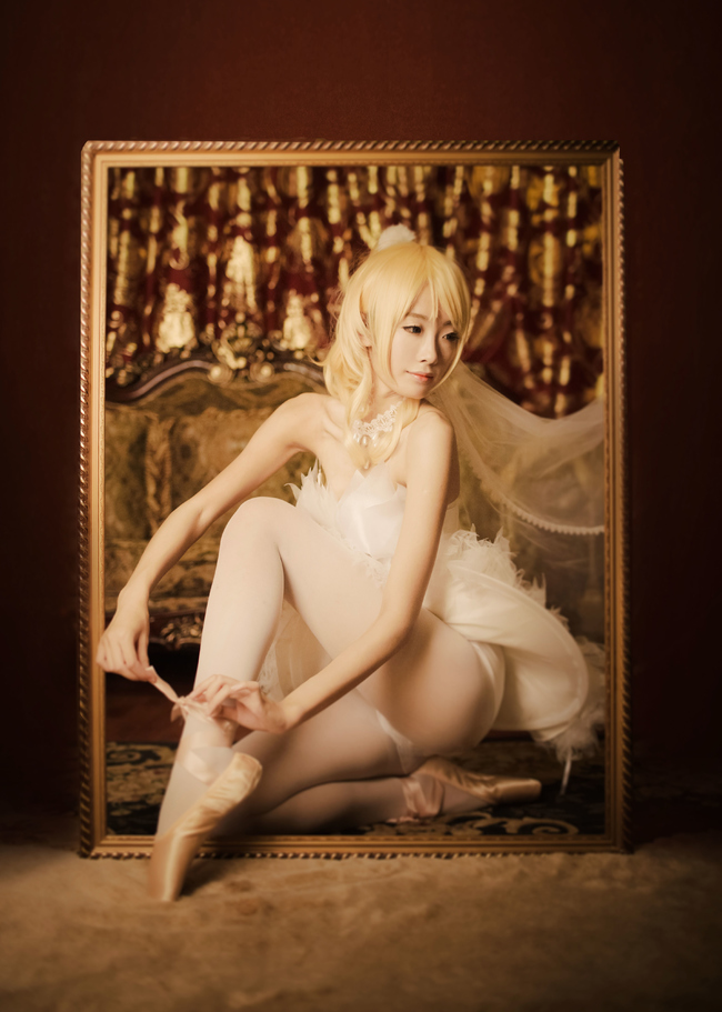[cosplay]绚瀨绘里芭蕾－被叫做白天鹅的七彩同人[二次元cos]