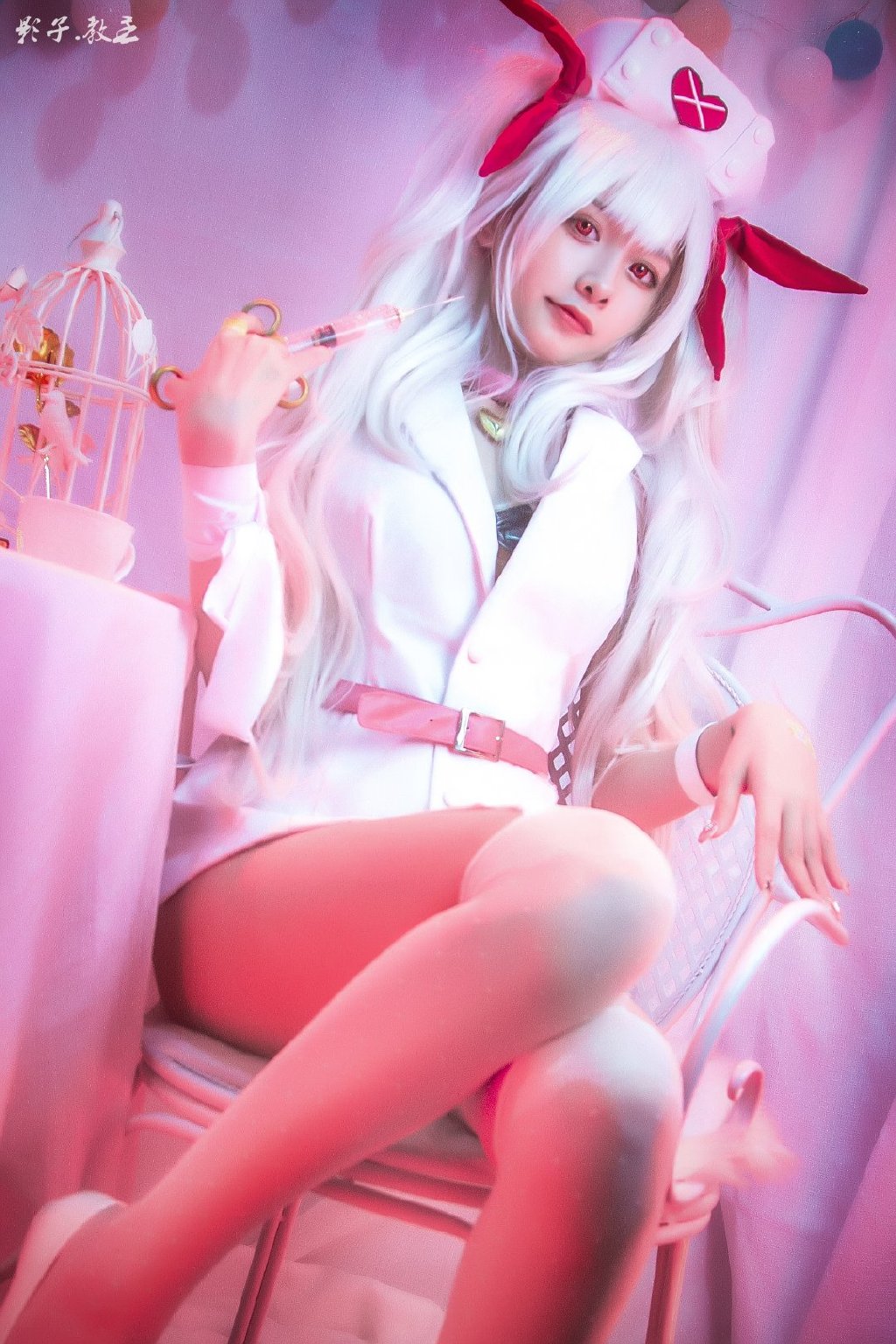 [cosplay]吸血鬼皮肤「白衣小恶魔」[二次元cos]
