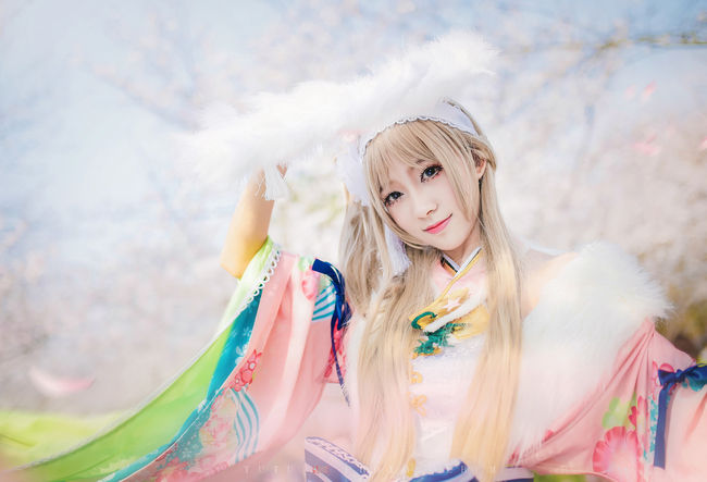 [cosplay]小鸟想和你一起看樱花呢~[二次元cos]