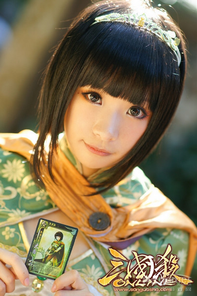 [cosplay]矜持之花 贤儿的《三国杀》大乔Cosplay赏[二次元cos]