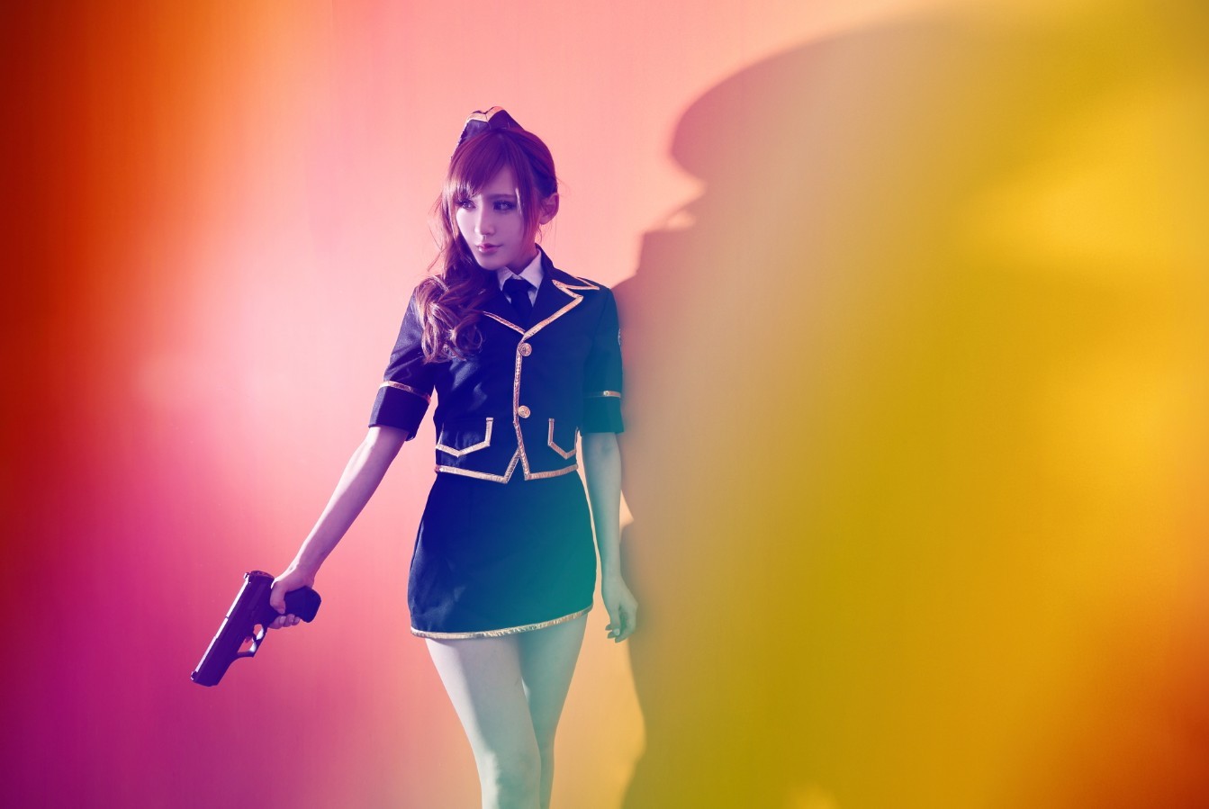 [cosplay]真人版“夜玫瑰”CFGirl陈雨涵Cos集锦[二次元cos]