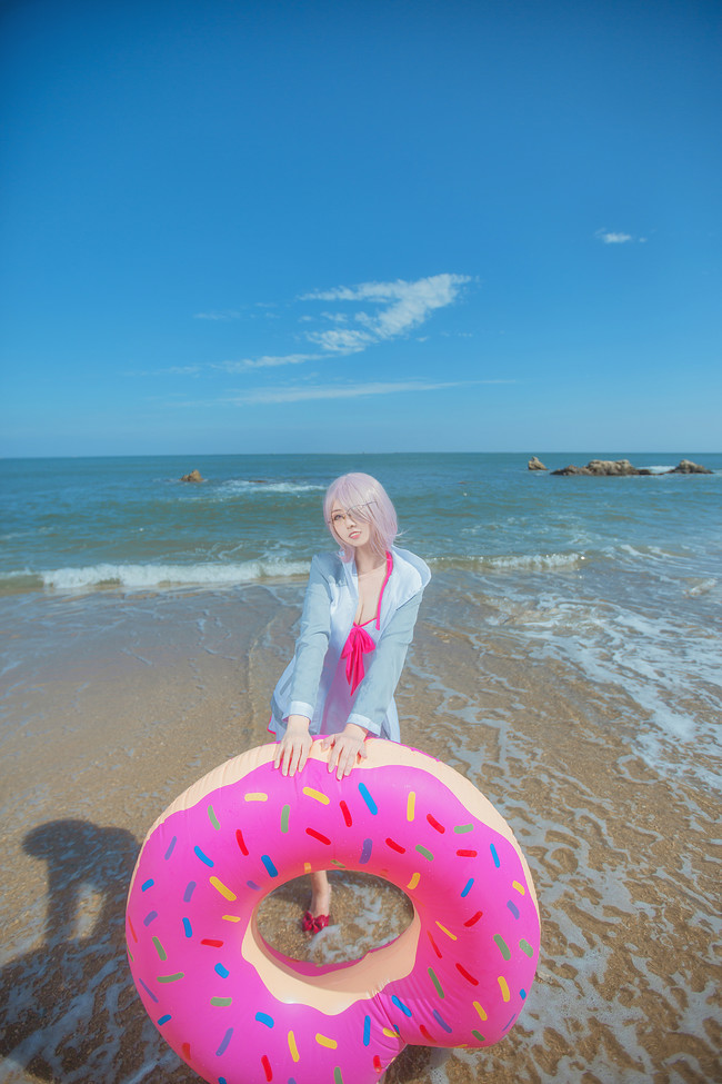 [cosplay]夏天还是想挑战一下泳装的[二次元cos]