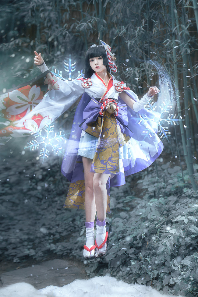 [cosplay]阴阳师 雪女[二次元cos]