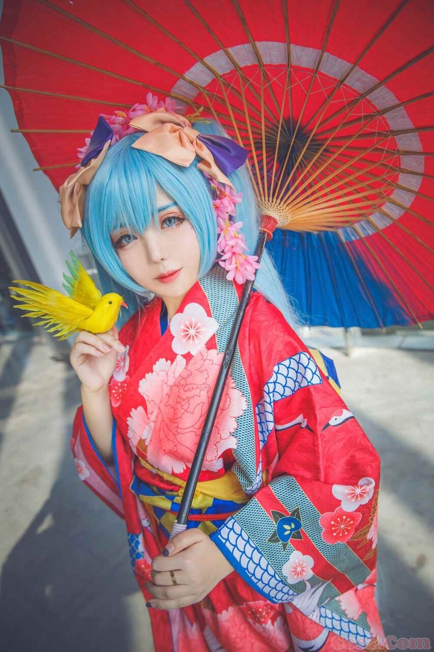 初音未来miku萌萌哒花色衣赶紧抱回家！