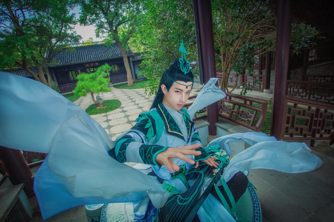[cosplay]剑网3老琴爹[二次元cos]