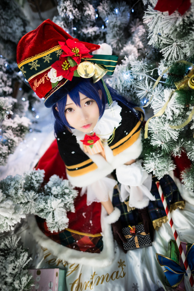 [cosplay]园田海未圣诞觉醒！[二次元cos]