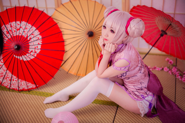 [cosplay]【cos正片】王者荣耀小乔同人旗袍！这次是正片！[二次元cos]
