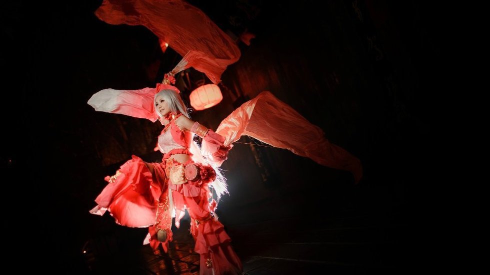 [cosplay]翩飞若惊鸿独舞觑 剑网3七秀COS赏[二次元cos]