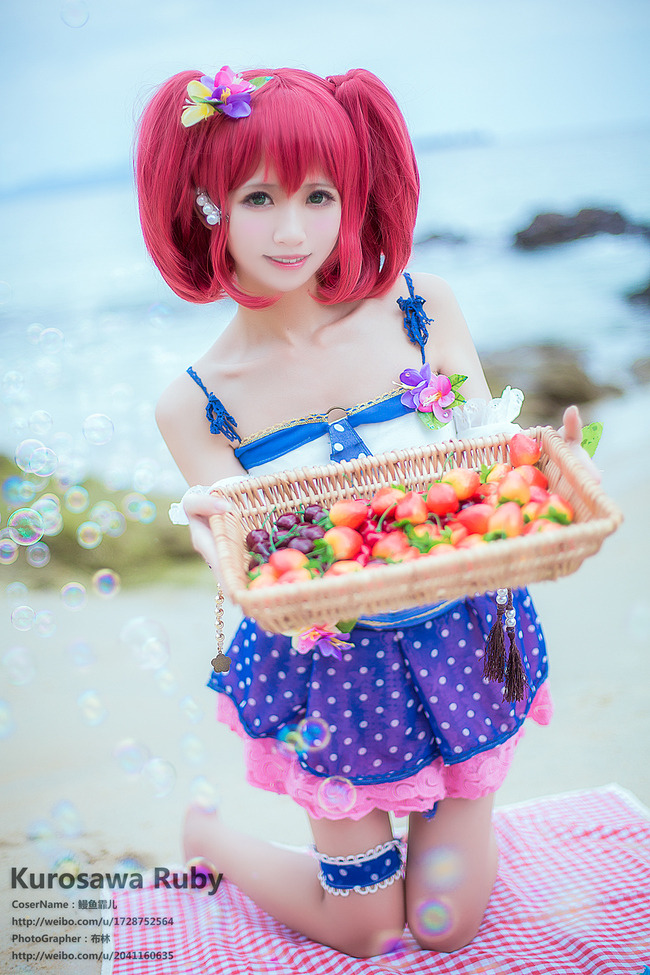 [cosplay]《LoveLive!Sunshine!!》黑泽露比-水着觉醒[二次元cos]