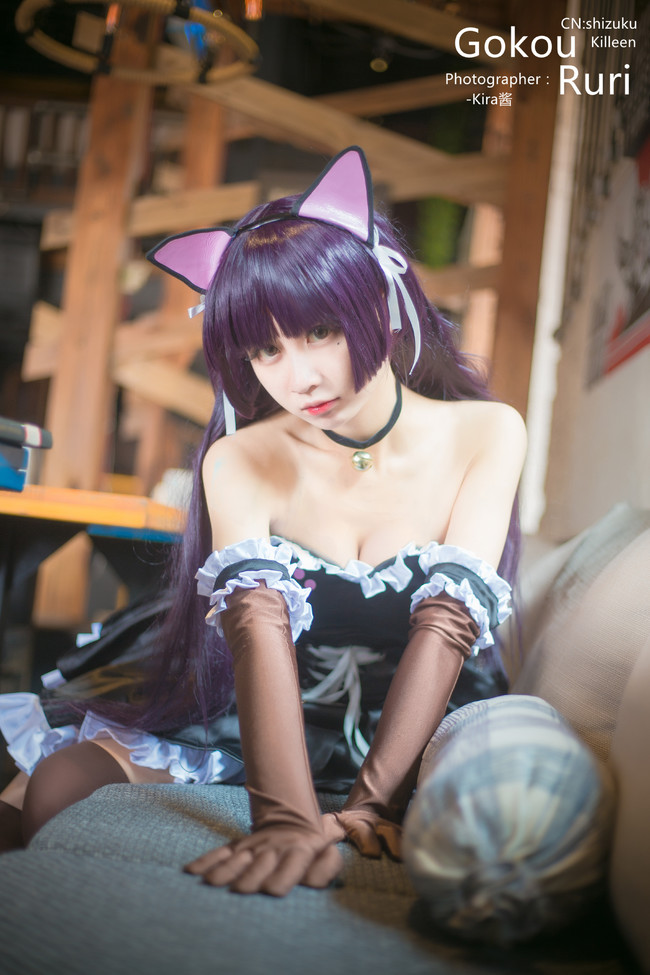 [cosplay]黑猫同人 "黑猫"葡萄酒拟人Ver.[二次元cos]