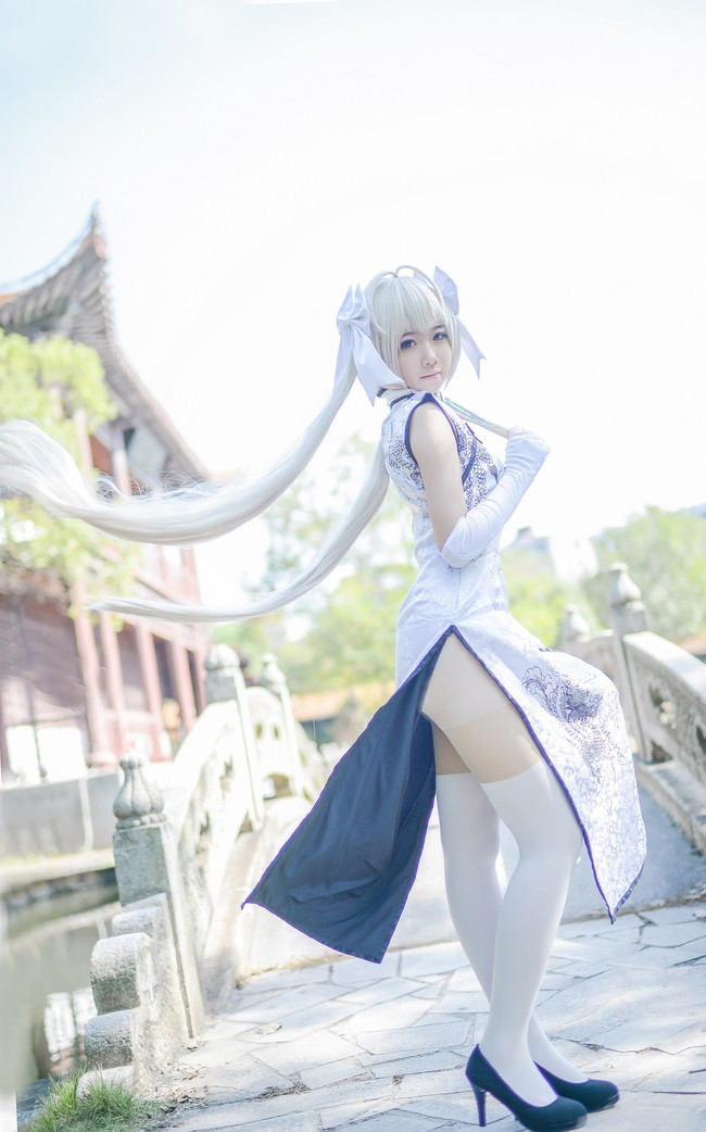 [cosplay]—— 旗袍穹妹 ——[二次元cos]