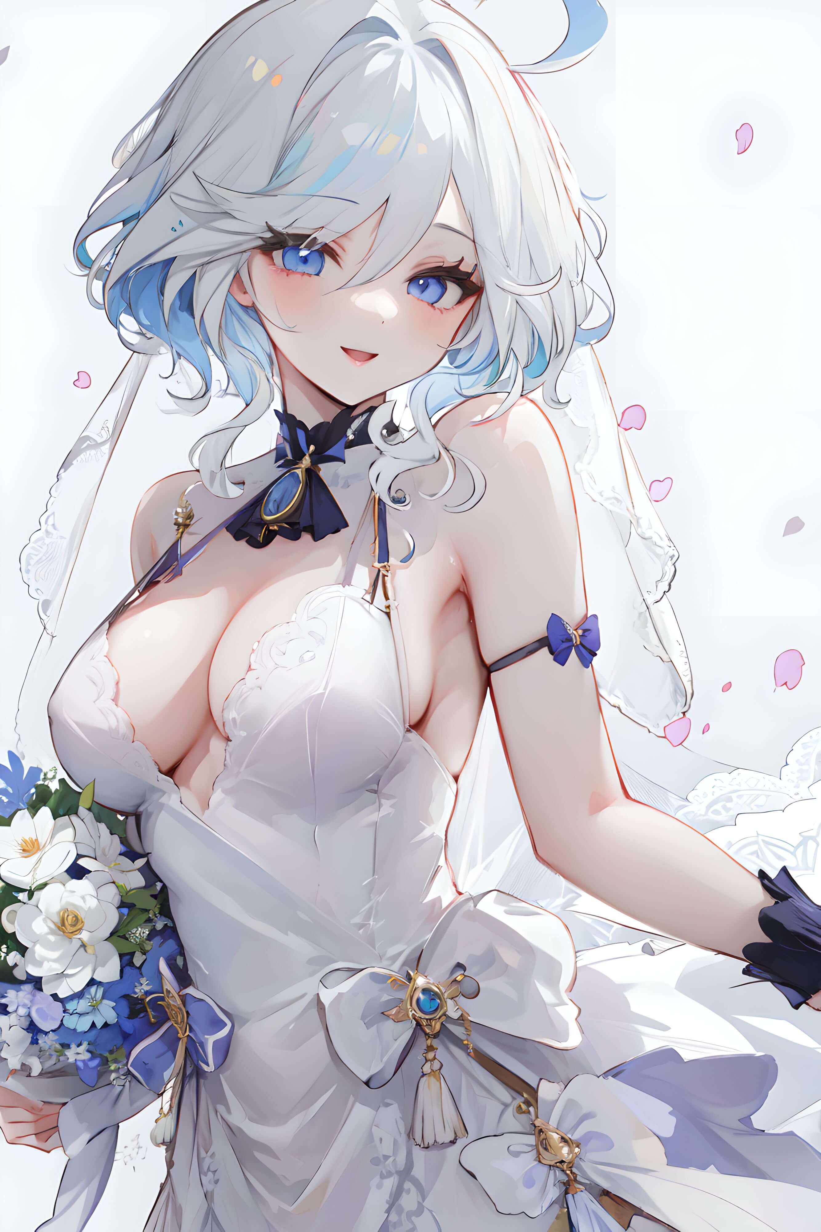花嫁婚纱动漫手机壁纸