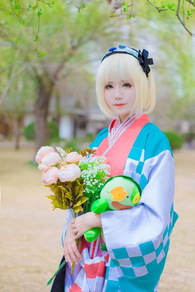 [cosplay]青の祓魔师=杜山诗惠美=封面和服Ver.[二次元cos]