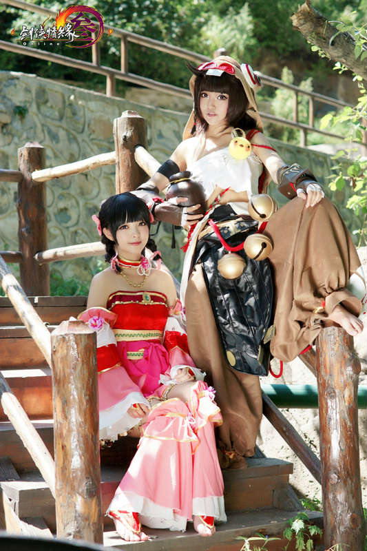 [cosplay]萌萝莉闯江湖《剑网3》丐秀美COS集赏[二次元cos]