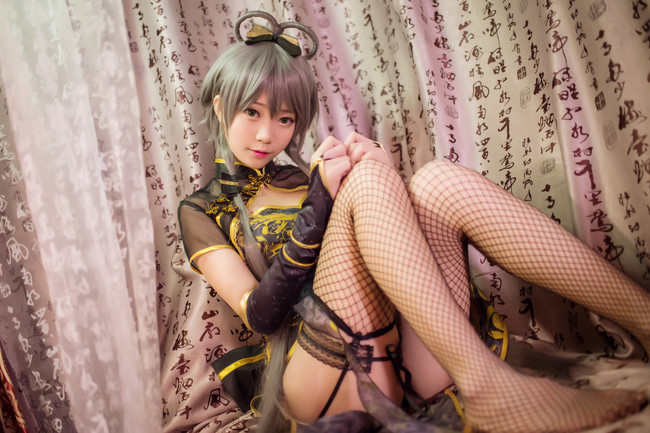 [cosplay]洛天依金丝雀[二次元cos]