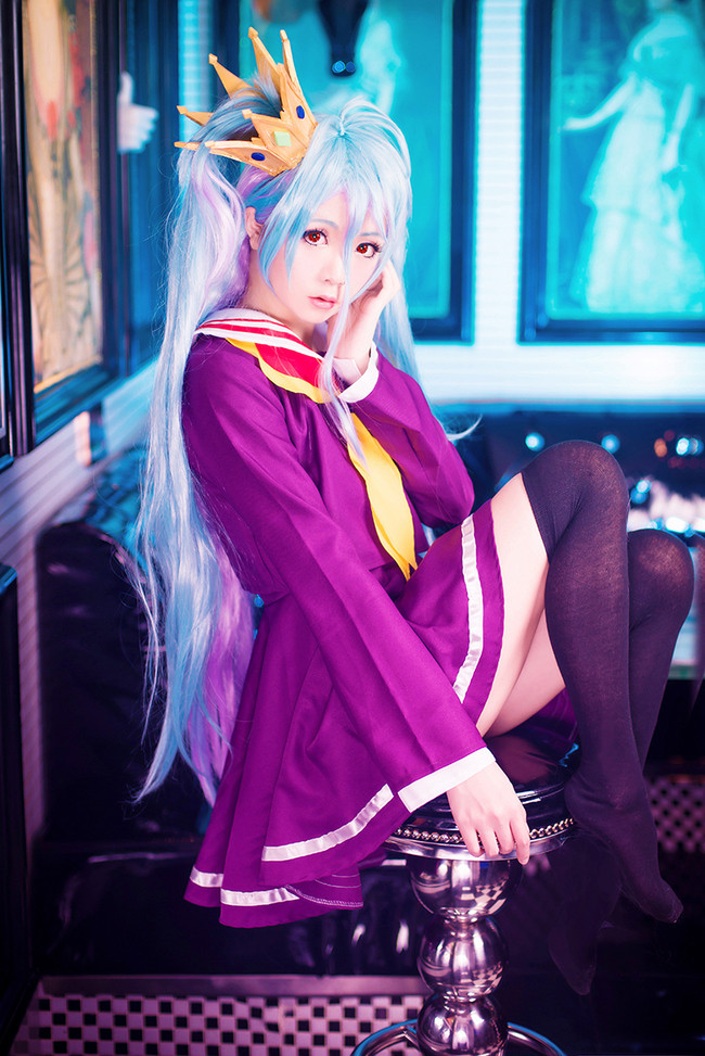 [cosplay]NO GAME NO LIFE 白[二次元cos]