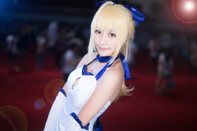 [cosplay]《TYPE-MOON》10周年Saber场照[二次元cos]