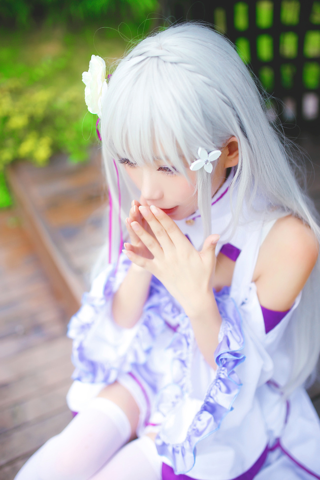 [cosplay]Re:从零开始的异世界生活 艾米莉亚[二次元cos]