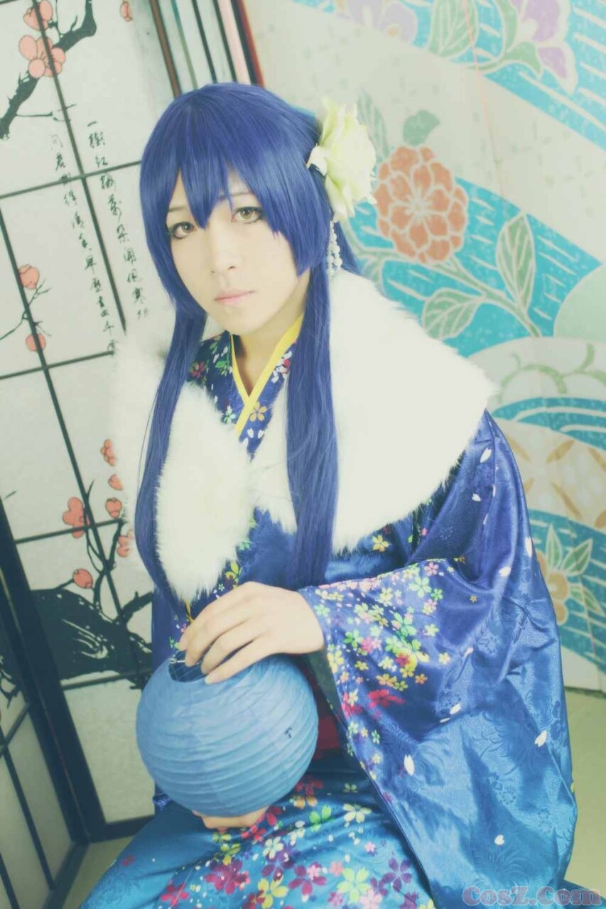 正月和服园田海未小哥哥很是带感！