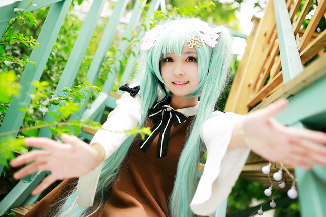 [cosplay]樱初音[二次元cos]