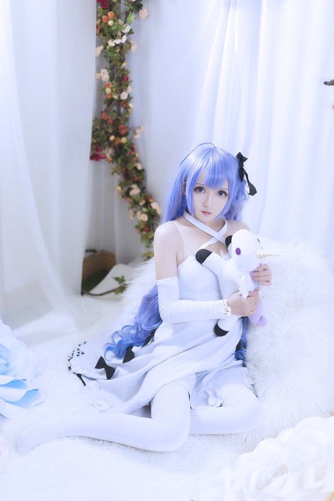 [cosplay]独角兽来了_(:з」∠)_[二次元cos]