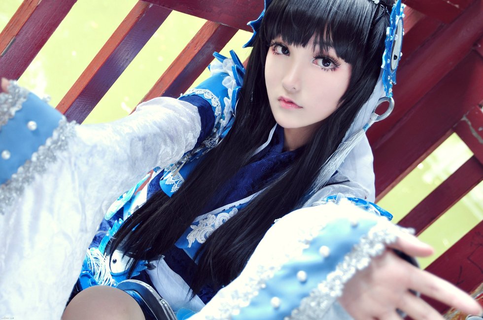 [cosplay]剑网三最新萌系COS 国产妹子嘟嘴秀红唇[二次元cos]