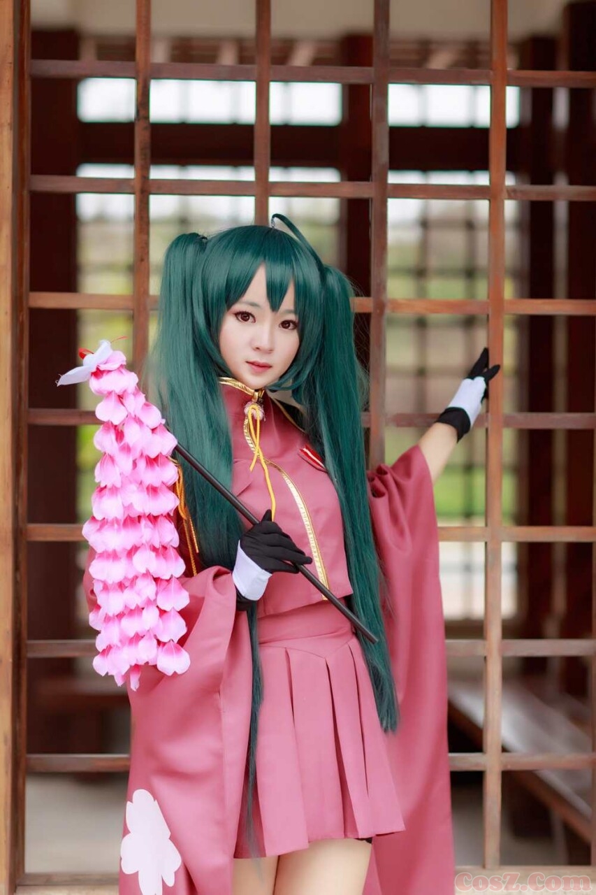 灵猫 千本樱 Miku和服警察小姐姐！