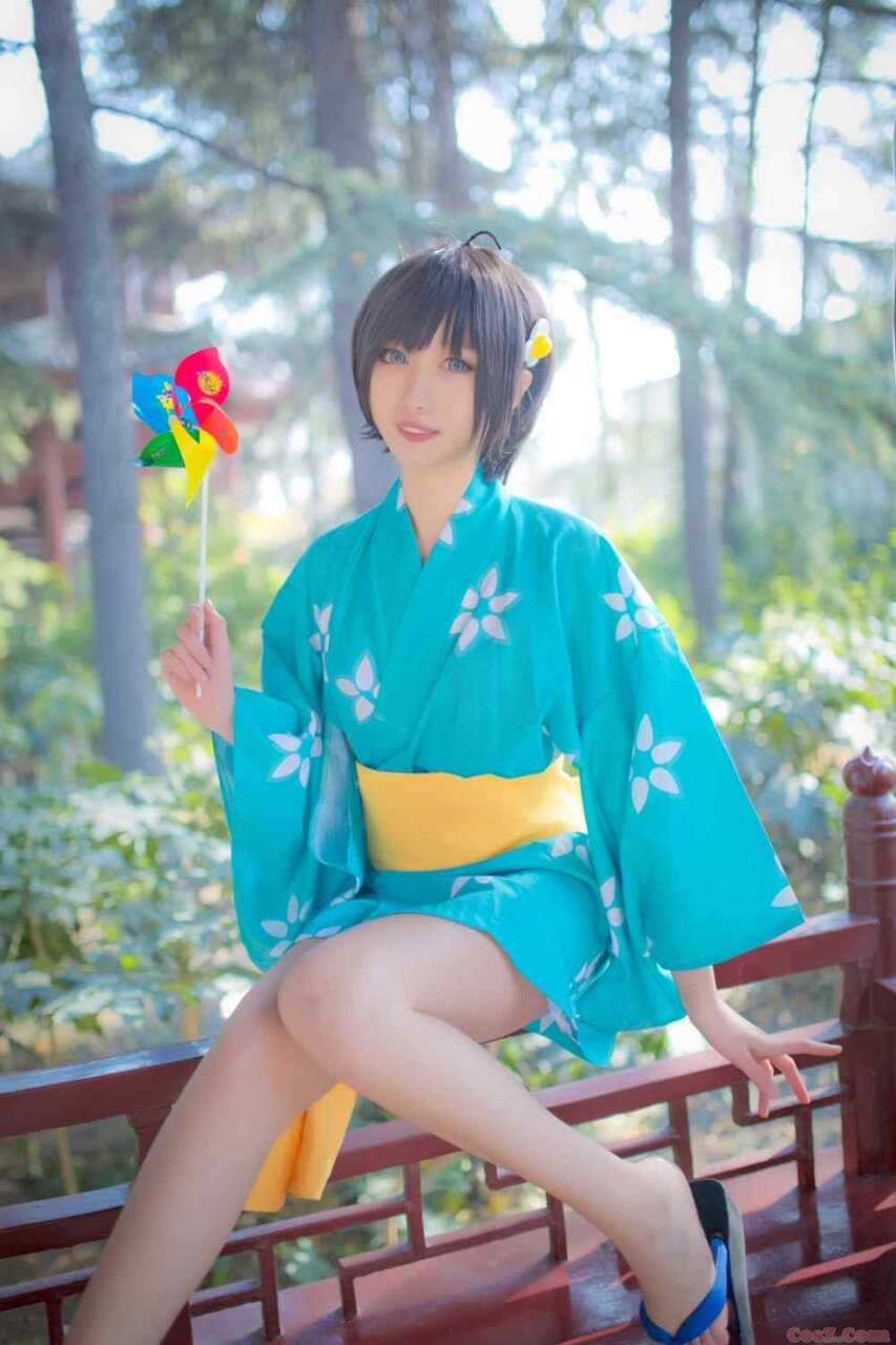 阿良良木月火和服小妹妹采摘园！