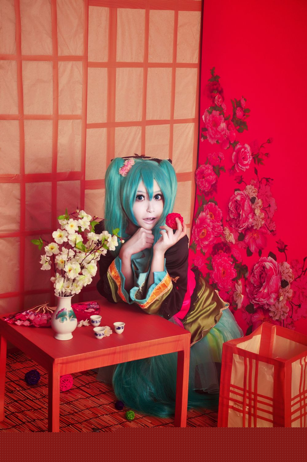 [cosplay]初音花魁miku[二次元cos]